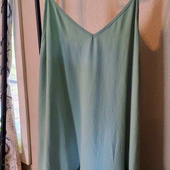Light Green Beachy Cover Dress - Picture 3 of 4